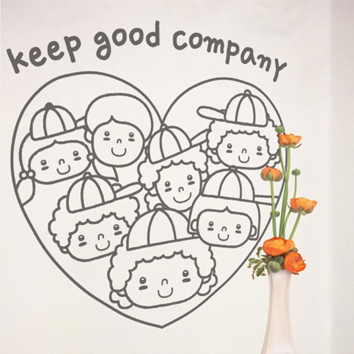[KSC-006] Keep good company!