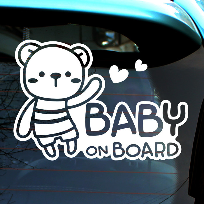 [LSC-930]곰돌이인형 baby on board